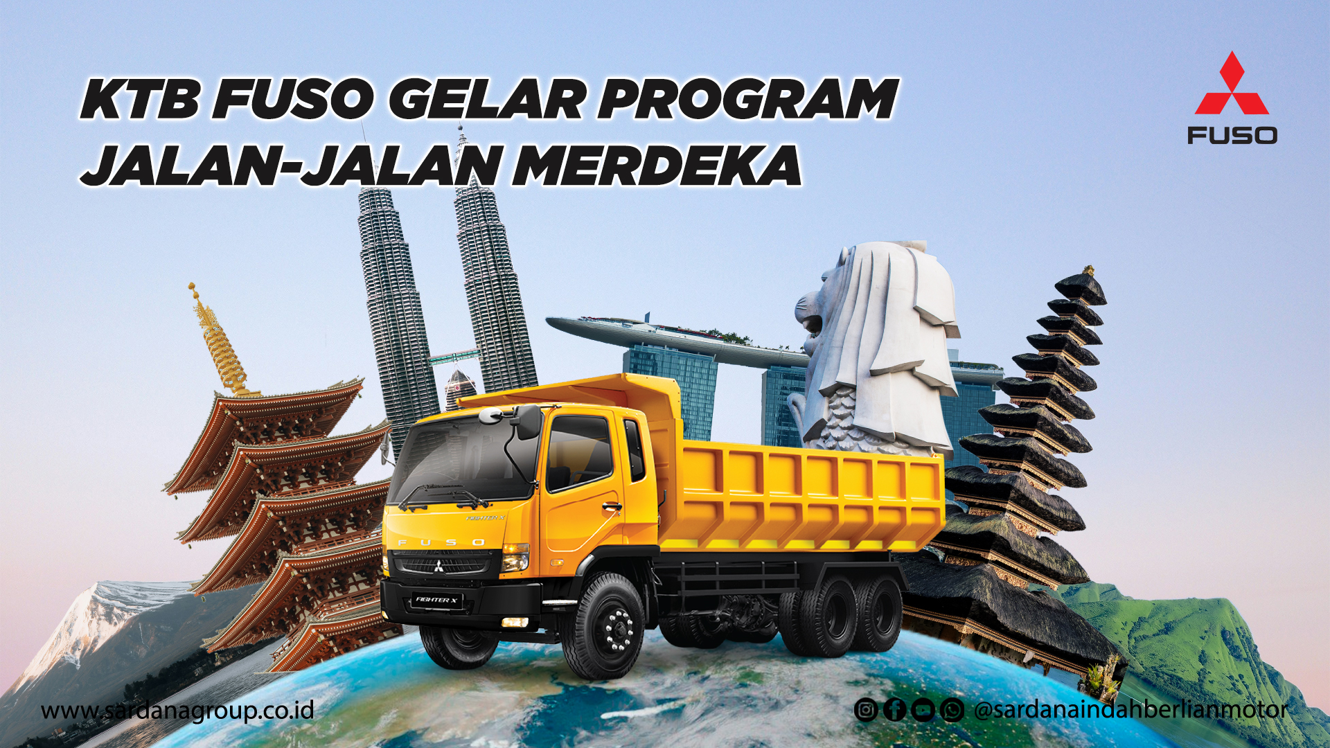 Mitsubishi Fuso Gelar Program Fuso Merdeka, Tawarkan Benefit Ekstra Untuk Konsumen